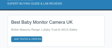 Best Baby Monitor with Camera UK: British Homes & Range Rated (2026)