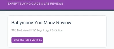 Babymoov Yoo Moov Motorised Video Baby Monitor Review Highlights Babymoov Yoo Moov Motorised Video Baby Monitor Review Highlights