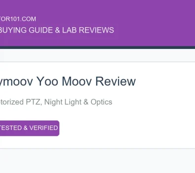 Babymoov Yoo Moov Motorised Video Baby Monitor Review Highlights