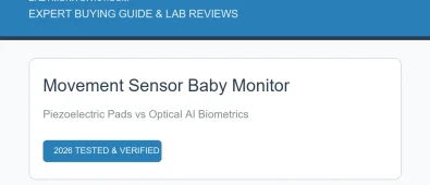 Movement Sensor Baby Monitor Review: Advanced Safety Rated (2026)