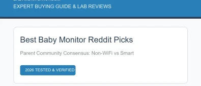 Best Baby Monitor Reddit Picks: Parent Consensus & Tests (2026)