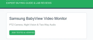 Samsung BabyView Video Monitor Review: PTZ, Range & Tests (2026) (AI Generated Image)