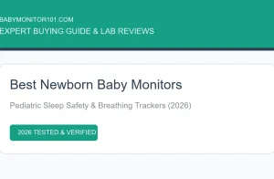 Best Newborn Baby Monitors: Top Pediatric Sleep & Breathing Trackers (2026) (AI Generated Image)