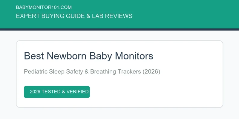 Best Newborn Baby Monitors: Top Pediatric Sleep & Breathing Trackers (2026) (AI Generated Image)