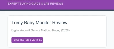 Tomy Baby Monitor Review: Digital Audio & Sensor Pad Analysis (2026) (AI Generated Image)