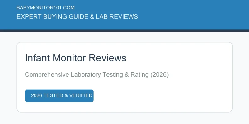 Infant Monitor Reviews: 2026 Laboratory Testing, Scores & Comparisons (AI Generated Image)