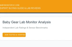 Baby Gear Lab Baby Monitor Analysis: Testing Benchmarks & Ratings (2026) (AI Generated Image)