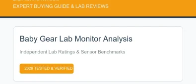 Baby Gear Lab Baby Monitor Analysis: Testing Benchmarks & Ratings (2026) (AI Generated Image)