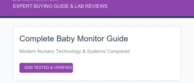 Baby Monitor Buyer’s Master Guide: Technology, Safety & Setup (2026) Baby Monitor Buyer’s Master Guide: Technology, Safety & Setup (2026)
