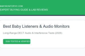 Best Baby Listeners & Audio Monitors: 2026 Range, Safety & Acoustics Guide Best Baby Listeners & Audio Monitors: 2026 Range, Safety & Acoustics Guide (AI Generated Image)