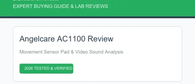 Angelcare AC1100 Review: Movement Sensor Pad, Video & Sound (2026) (AI Generated Image)