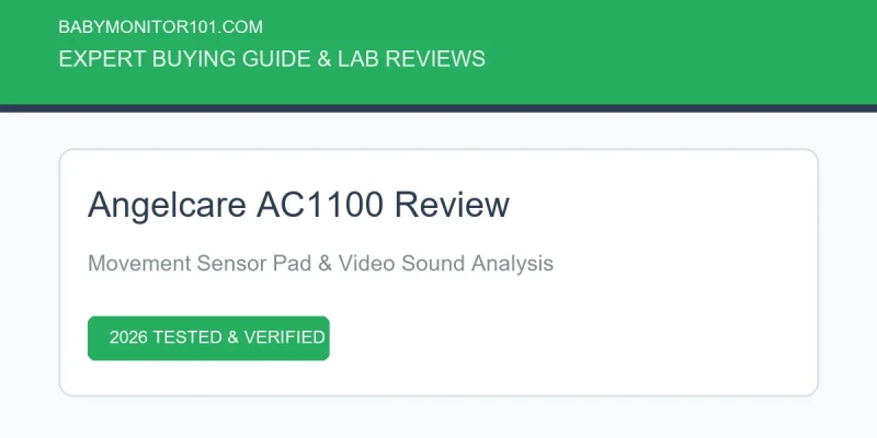 Angelcare AC1100 Review: Movement Sensor Pad, Video & Sound (2026) Angelcare AC1100 Review: Movement Sensor Pad, Video & Sound (2026) (AI Generated Image)