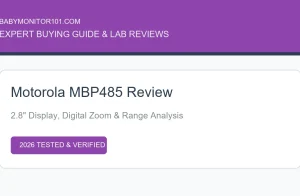 Motorola MBP485 Review: 2.8″ Display, Range & Lab Ratings (2026) Motorola MBP485 Review: 2.8″ Display, Range & Lab Ratings (2026) (AI Generated Image)