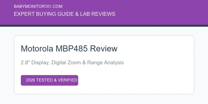 Motorola MBP485 Review: 2.8″ Display, Range & Lab Ratings (2026) Motorola MBP485 Review: 2.8″ Display, Range & Lab Ratings (2026) (AI Generated Image)