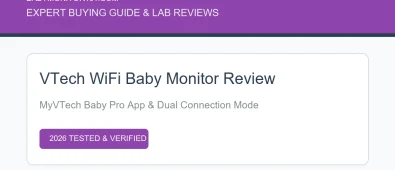 VTech WiFi Baby Monitor Review: App, Dual-Mode & Tests (2026) VTech WiFi Baby Monitor Review: App, Dual-Mode & Tests (2026) (AI Generated Image)