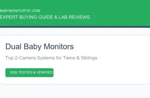 Dual Baby Monitor Systems: Top 2-Camera Monitors for Twins and Siblings (2026) Dual Baby Monitor Systems: Top 2-Camera Monitors for Twins and Siblings (2026) (AI Generated Image)