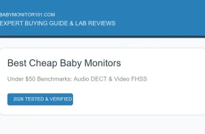 Best Cheap Baby Monitors (2026): Top Affordable Audio & Video Best Cheap Baby Monitors (2026): Top Affordable Audio & Video (AI Generated Image)