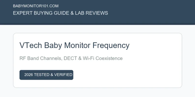 VTech Baby Monitor Frequency Guide: RF Bands, Channels & Interference (2026) (AI Generated Image)