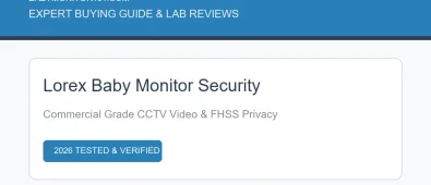 Lorex Baby Monitor Review: Commercial Security & Lab Tests (2026) Lorex Baby Monitor Review: Commercial Security & Lab Tests (2026) (AI Generated Image)