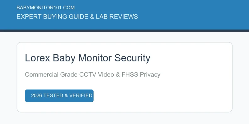 Lorex Baby Monitor Review: Commercial Security & Lab Tests (2026) (AI Generated Image)