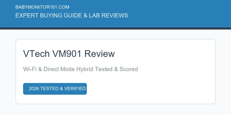 VTech VM901 Review: Hybrid Wi-Fi & Direct Mode Lab Benchmark (2026) VTech VM901 Review: Hybrid Wi-Fi & Direct Mode Lab Benchmark (2026) (AI Generated Image)