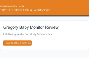 Gregory Baby Monitor Review: Full Lab Evaluation & Nursery Safety (2026) Gregory Baby Monitor Review: Full Lab Evaluation & Nursery Safety (2026) (AI Generated Image)