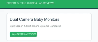 Best Baby Monitor with 2 Cameras: Split-Screen & Multi-Room Guide (2026) Best Baby Monitor with 2 Cameras: Split-Screen & Multi-Room Guide (2026) (AI Generated Image)