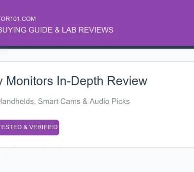 Baby Monitors In-Depth Review: Video, Smart & Audio Lab Tests Baby Monitors In-Depth Review: Video, Smart & Audio Lab Tests