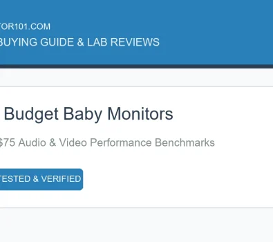 Best Budget Baby Monitors (2026): Lab Tested Audio & Video Picks (AI Generated Image)