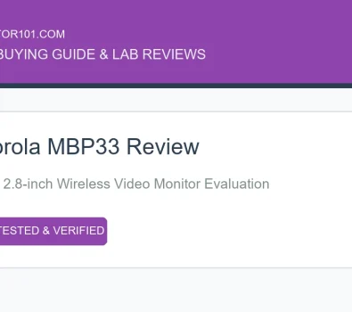 Motorola MBP33 Review: 2.8″ Wireless Video Monitor Analysis (2026) Motorola MBP33 Review: 2.8″ Wireless Video Monitor Analysis (2026) (AI Generated Image)
