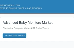 Advanced Baby Monitors Market: Biometrics, AI & RF Radar (2026) Advanced Baby Monitors Market: Biometrics, AI & RF Radar (2026) (AI Generated Image)