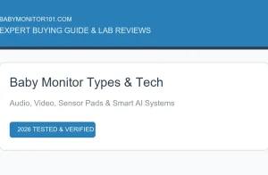 Baby Monitor Types & Tech: Complete Parent Selection Guide (2026) Baby Monitor Types & Tech: Complete Parent Selection Guide (2026) (AI Generated Image)